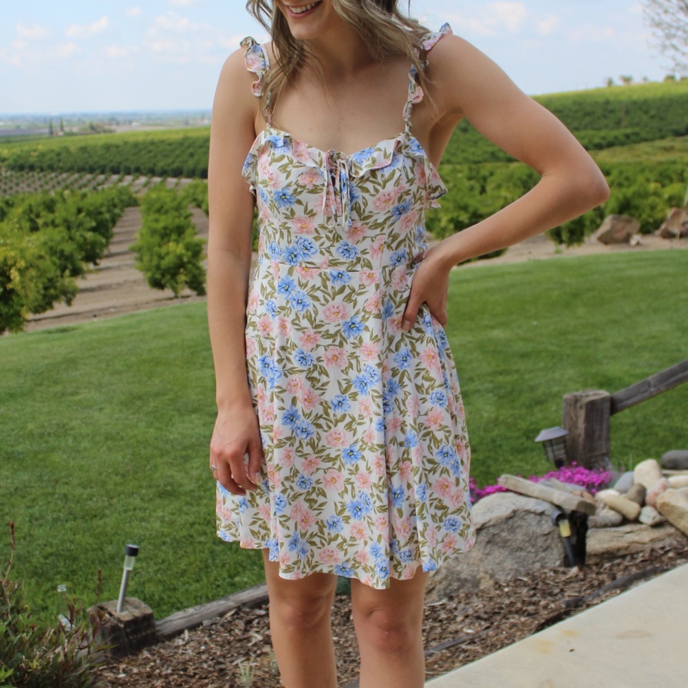 ASTR The Label Floral Dress